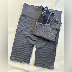 Aura Charcoal Ribbed SET!